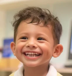 A bright smile
